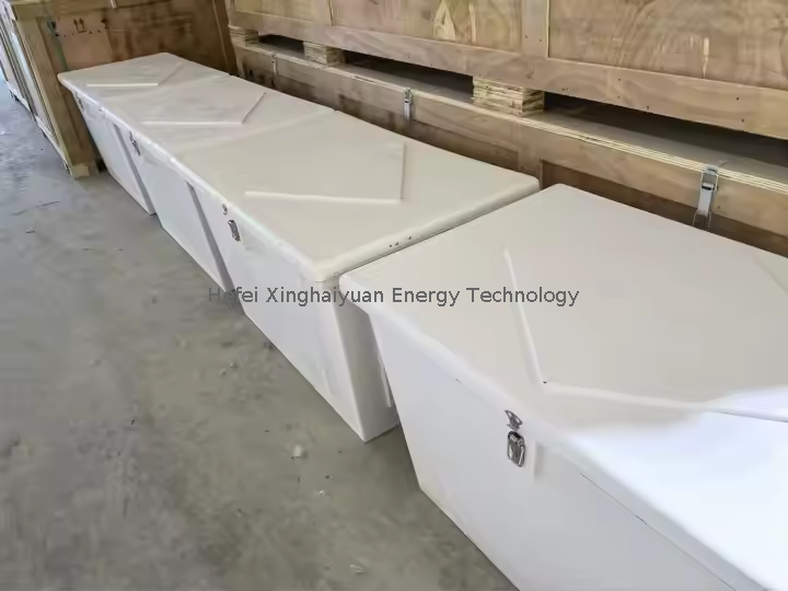 Fiberglas Marina Storage Box Standard Fiberglass Boat Dock Box