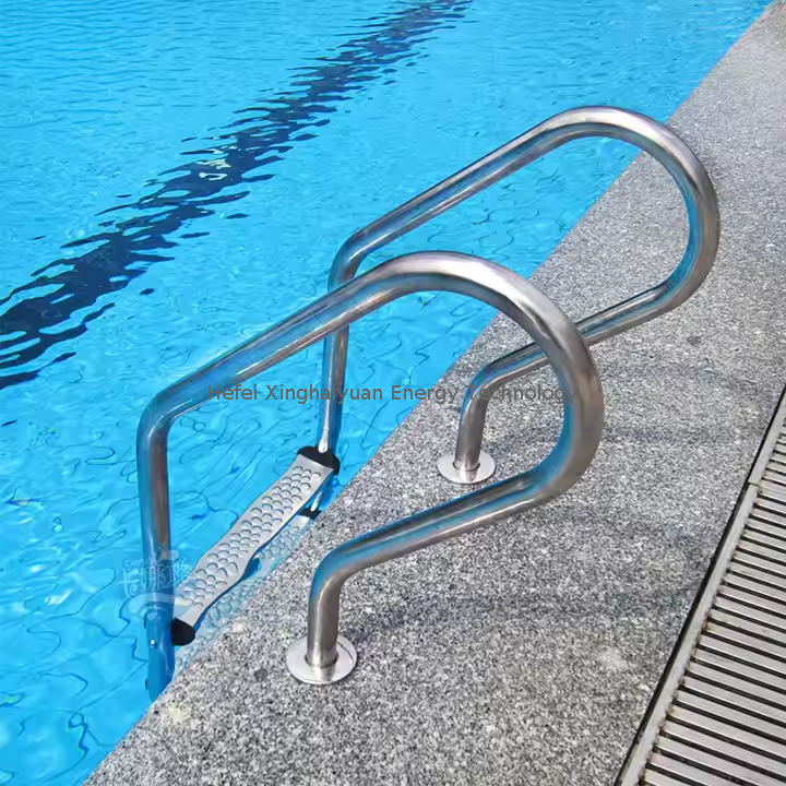 Edelstahlleiter Swimming Pool Leiter Pools Schwerdetail-Aluminium-Pool-Leiter