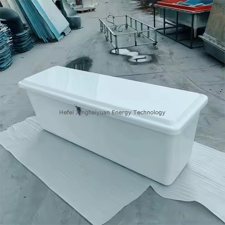 Fiberglas Marina Storage Box Standard Fiberglass Boat Dock Box