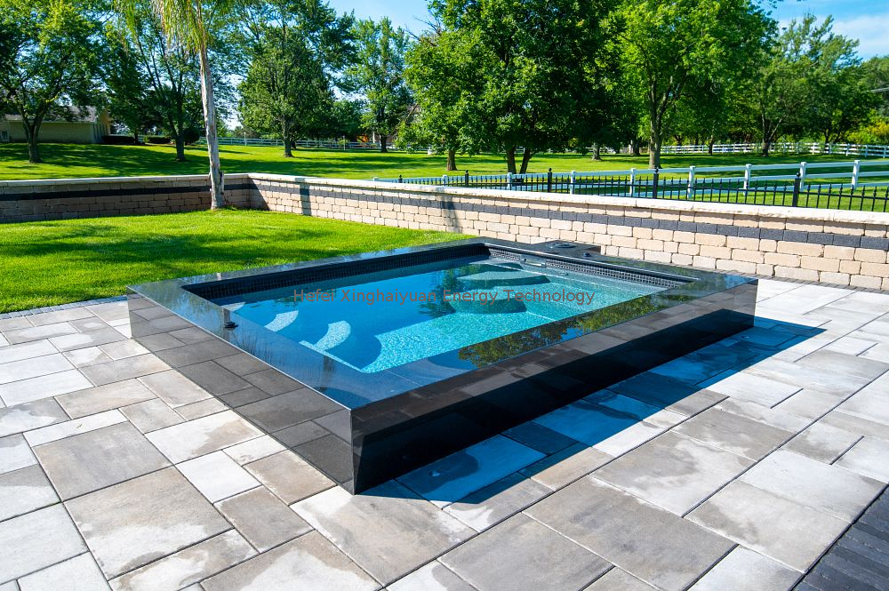 Fiberglas-Mehrzweck-Spa und Pool, unterirdisches Modell 