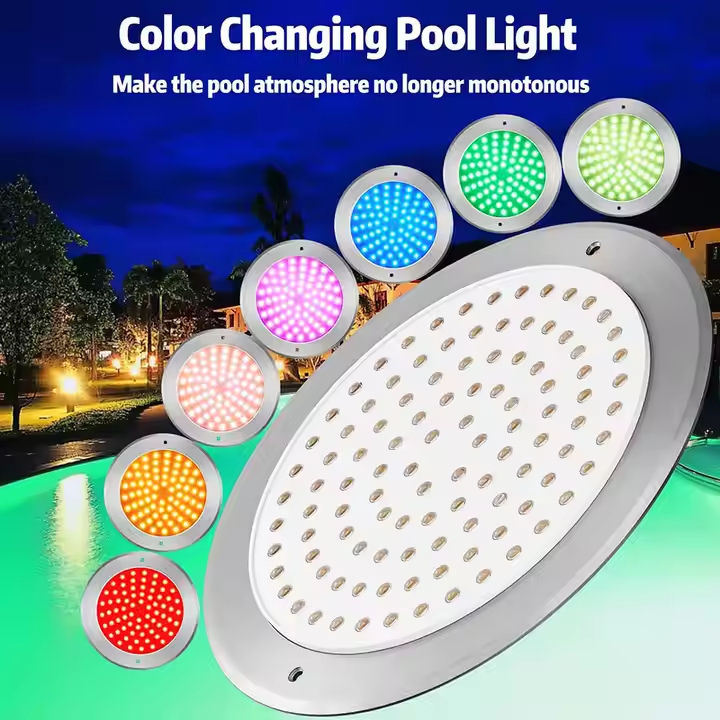 Hochwertige IP68 wasserdichte LED -Pool -Licht -Multi -Farb -Wechseln 