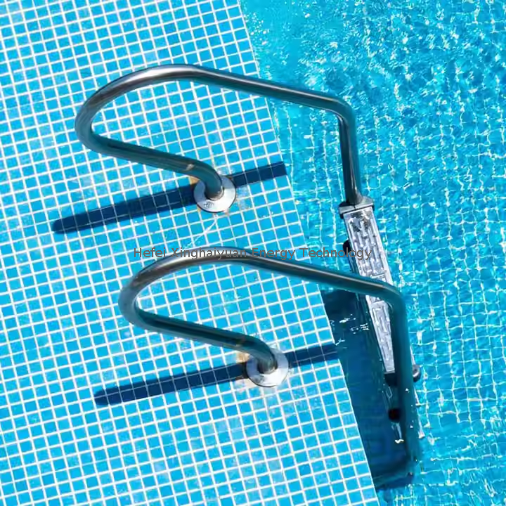 Edelstahlleiter Swimming Pool Leiter Pools Schwerdetail-Aluminium-Pool-Leiter