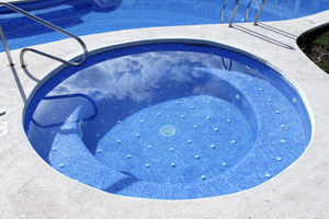 Fiberglas-Mehrzweck-Spa und Pool, unterirdisches Modell 