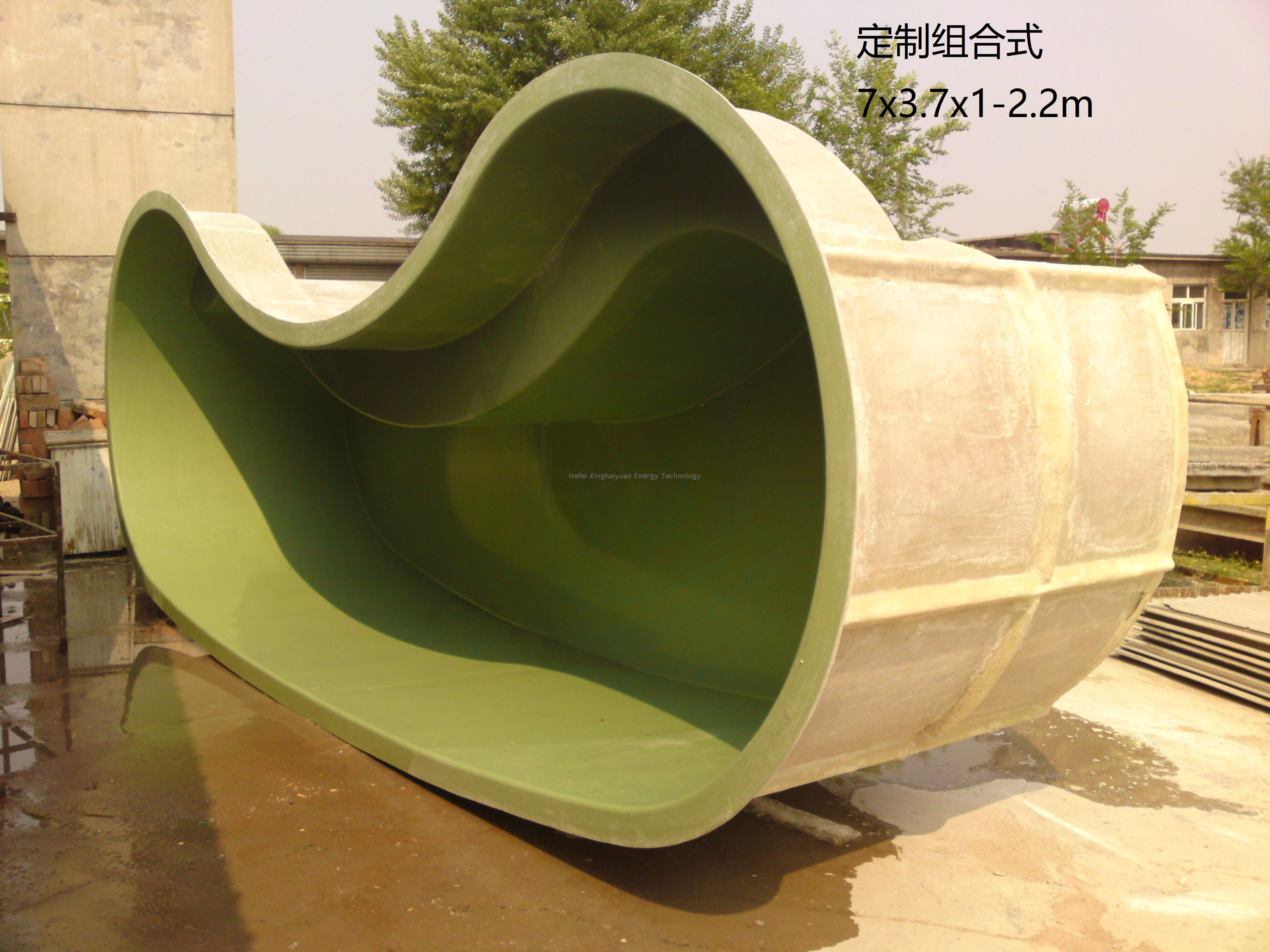 Customized Fiberglas Schwimmbad Inground Factory Sale 